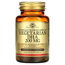 솔가 추출 오메가3 베지 DHA 200mg 베지 소프트젤 50정, 2병
