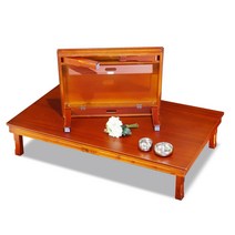 가온공방 통나무 원목캡 교자상 10인 12인용 1500x900 접이식 밥상 제사상 집들이상