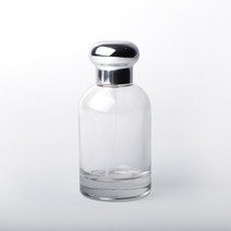 새로핸즈 클램프 타입 유리 향수공병 크라운 실버캡 50ml, 단품