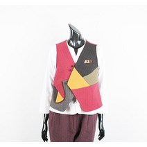 [해들누리][여성용] 버선 문양 누비 조끼 (2가지 타입)