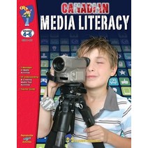 (영문도서) Media Literacy for Canadian Students Grades 4-6 Paperback, On the Mark Press, English, 9781770788893