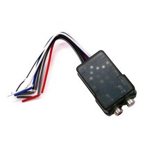 하이 레벨 스피커 신호로우 RCA 어댑터 카 오디오 하이로우 서브 우퍼 컨버터, 한개옵션0