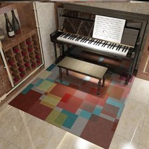 피아노 방진 패드 매트 아파트 방음공사 디지털 소음 흡음 층간 소음 물빨래 가능 장방형, M + 140x160cm