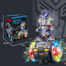 Spotify-프리미엄 스파이더맨 캡틴 아메리카 헐크 아이언맨 타노스 전기 장난감 빛나는 춤 로봇 애니메이션 피규어 액션 키즈 완구, CHINA, Optimus Prime 2