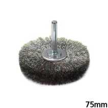 / 국산 T형 스텐 브러쉬 70mm 드릴용 평브러쉬 녹제거 그라인딩 철브러쉬 브러시 연마 _YHC, ll개별상품ll