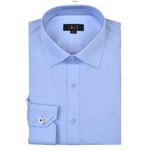 [닥스셔츠] 레귤러핏 노케어 자가드 커프스 디테일 블루 셔츠 DJG1SHDL112-B1