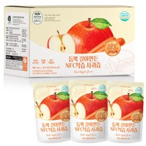 유기농마루 물 넣지 않고 듬뿍 갈아 만든 NFC착즙 사과당근즙, 100ml, 30개