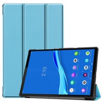 엘지태블릿LG GPad 5 10 1 인치 케이스 LMT600L PU 가죽 마그네틱 폴리오 스마트 커버 Funda G 패드 태블릿, 01 For LG GPad 5, 06 Sky Blue