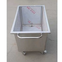 스텐 오수받이 공업 물탱크 저수조 사각 저장 대형, 304 재질 100x60x60