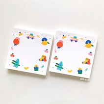 화이트뀨 떡메모지