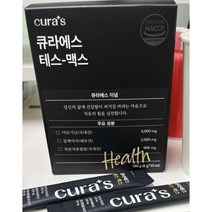 [정품] 테스맥스 아르기닌 블랙마카 복분자 큐라에스 180g(6g x 30포), 180g, 1개