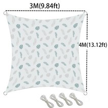 타프스크린 텐트 타프쉘 캠핑 캐노피 태양 대피소 전망대 정원 그늘 천으로 파티 야외 항해 방수포 화면 방수 천막 베이지 그레이 인쇄, [04] 3x4 print