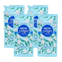 샤프란 케어 스타일러 섬유탈취제 싱쾌한향 리필, 4개, 400ml