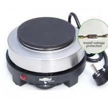 500w 전기 미니 커피 히터 우유 차 모카 가열 스토브 핫 플레이트 멀티 요리 냄비 오븐 small furnace cooker eu, 은, 영국