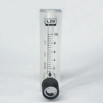 밸브 1-60LPH 튜브 O.D 8mm 물 액체 유량계 밸브 LZM-6T, 01 1-10 LPH