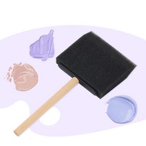 골든트리 붓자국없는 스폰지 붓 7.5cm 스펀지붓 페인트붓 폼브러쉬