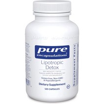 Pure Encapsulations 퓨어 인캡슐레이션 리버디톡스 120정 간해독 기능 글루타치온 리싸이클링 효과, 1개
