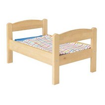 어린이집 엄마역할놀이 인형돌보기원목침대 4세