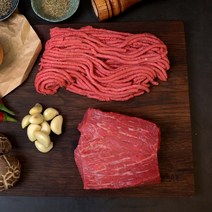 [국내산 한우 1++ No.9] 우둔살 500시간 저온숙성 200g, 일반배송, 다짐육