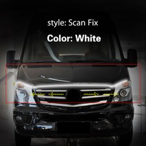 벤츠부품 벤츠라이트 메르세데스-벤츠 스프린터 2009-2022 스캔 시작 자동차 전면 LED DRL 주간 주행 램프, 05 60cm, 04 White