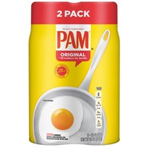 팸 2개 오리지날 카놀라 쿠킹 오일 스프레이 PAM Original Canola Oil Spray