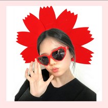 카네이션 머리띠 안경 꾸미기 세트 어버이날 스승의날 축하 선생님 부모님 선물 5월 가정의달 스냅샷, 레인보우 카네이션 세트