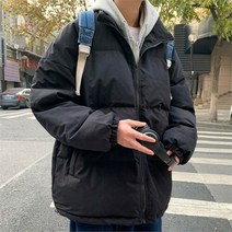 셀러허브(잡화) [라일리] Rly 남성 패딩점퍼 중학생 고등학생 패딩 오버핏 잠바