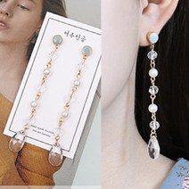 카밀라 [당일발송] 라이트그린 귀걸이