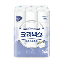 크리넥스 데코앤소프트 3겹 30M, 24롤