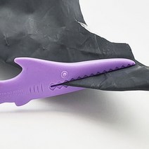 치약 화장품 튜브 짜개 튜브링거 시리얼 과자 빵봉지 밀봉 집게 클립, 상어 밀봉집게