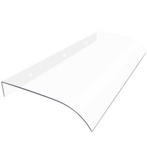 고정 어닝 투명 비가림 창문 차양막 차면시설 농막, 상하 평면 50x100