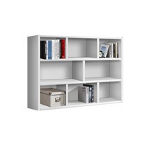 PET 3단1600 책장 H, 블루화이트