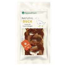 네츄럴코어 강아지간식 네츄럴덕 힘줄&오리 링 - 4p, 9네츄럴덕오리링4p