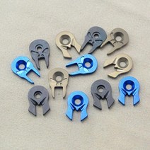 렉산피스 티타늄 합금 접이식 나이프 스터드 푸시 스크류 방부목 직결 방수 가높은 높은, 2pcs Blue Screws