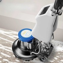 카펫 청소기계 대형 바닥 왁싱기 매트 세척기 브러시, A002 싱글 브러시 1100W 8L 블랙