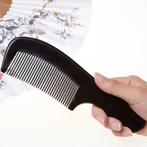 목소장 천연소재 물소뿔빗 나무빗 머리빗 헤어브러쉬, 1개, 02)물소뿔빗-2호