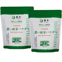 모리한 그린티 리치말차 파우더 녹차가루 500g X 2팩, 단품