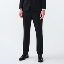STCO 블랙 클래싯핏 수트팬츠 SSLUZ51CSB 128023