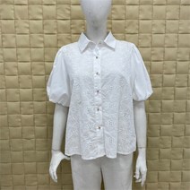 튜브 NC13 벌룬소매 카라블라우스 tubl22540