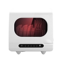식기세척기 미니식기세척기 가정용식기세척기 220V 식기 세척기 가정용 데스크탑 소독 스토리지 캐비닛 접시 건조기 자동 설치 없음, [02] Version A, [01] CN