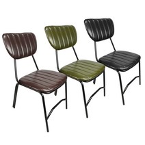 비엠코리아 링크체어 2p 인테리어의자, 카키