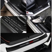 명카 벤츠 BMW 아우디 폭스바겐 테슬라 도어가드 차량용 문콕방지 자동차 몰딩 실내튜닝 스트립 범퍼보호 기스방지 보호필름 스크레치키퍼, 벤츠내부외부트렁크9개세트
