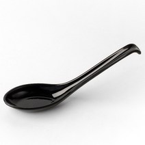 멜라민 우동스푼 (소 대), 검정우동스푼(대-고리), 1ea