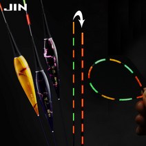 진물류 스마트 민물 나노 전자찌 입질감지 장찌 배터리 올림 저부력 색상변화 1~9호 시인성 낚시찌 고부력, 1개, 전자찌 8호