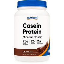 뉴트리코스트 Casein 카제인 단백질 프로틴 파우더 0.9kg 초코 바닐라 무맛, 1개