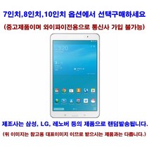 창성컴퓨터_삼성_LG_레노버등_7인치_8인치_10.1인치_태블릿PC_갤럭시탭_아이패드_옵션에서선택구매_, 중고제품, 중고_인터넷용_10인치이상삼성LG_C급와이파이전용_랜덤
