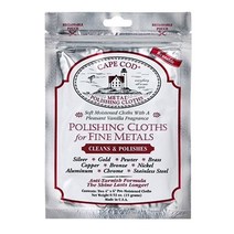 케이프코드 금 은세척 주얼리 시계 핸드폰 스크래치 제거 폴리싱천 2개입