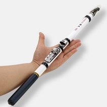 텔레스코픽 록 낚시대 스피닝 플라이 잉어 피더 탄소 섬유 페스 카 3M 27M 24M 21M 18M 15M 미니 로드 릴 시트, 1.5M-White