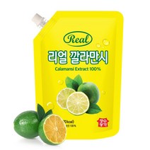 리얼 깔라만시 100% 원액 1000ml 1개 농축액 원액 레몬 과즙, 강씨쿠팡 1, 단품