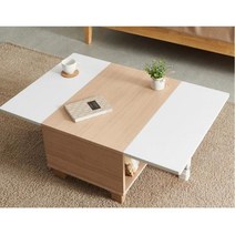 트랜스포머 접이식 확장 좌식 거실 테이블 신혼집, 색상_메이플, 상세페이지 참조